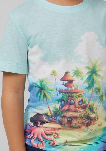 T-Shirt s.Oliver en bleu