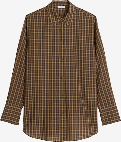 Marc O'Polo Bluse in schoko / umbra / mokka, Produktansicht