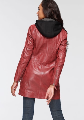 Gipsy Between-Seasons Coat in Red