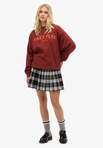 Sweat-shirt Superdry en marron