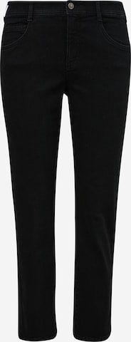 TRIANGLE Slim fit Jeans in Black: front