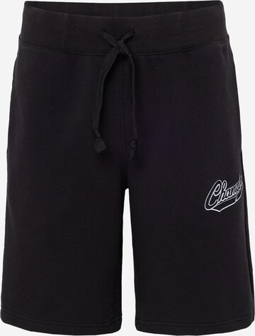 Champion Authentic Athletic Apparel Trousers in Black: front