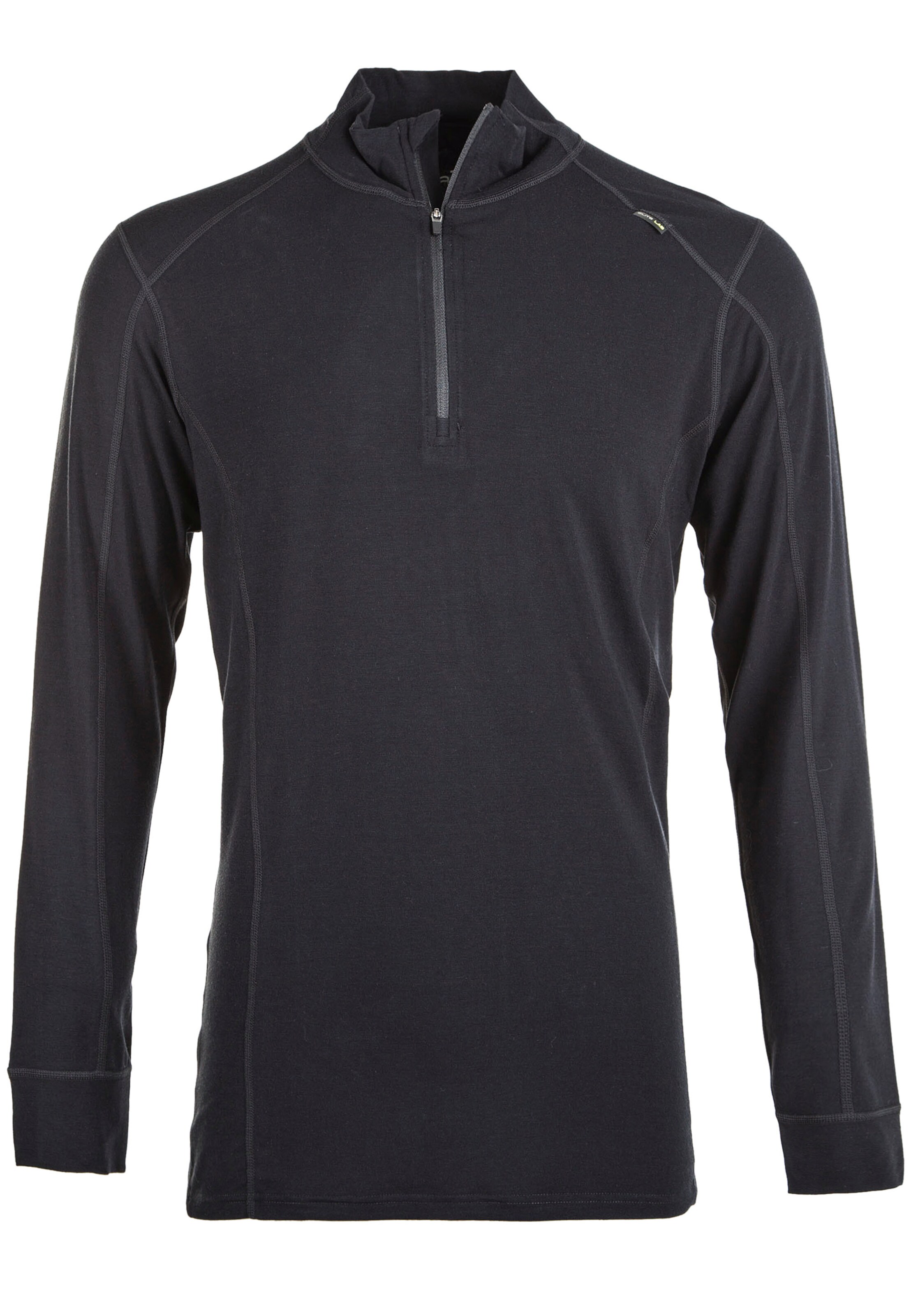 ELITE LAB Sweater 'Wool X1 Elite' in Black: front