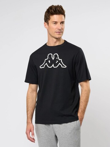 KAPPA Shirt 'KM303HZ70 005' in Black: front