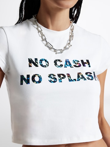 ABOUT YOU x Chiara Biasi - Camiseta 'Romy' en blanco