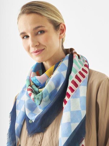 CODELLO Shawl in Blue