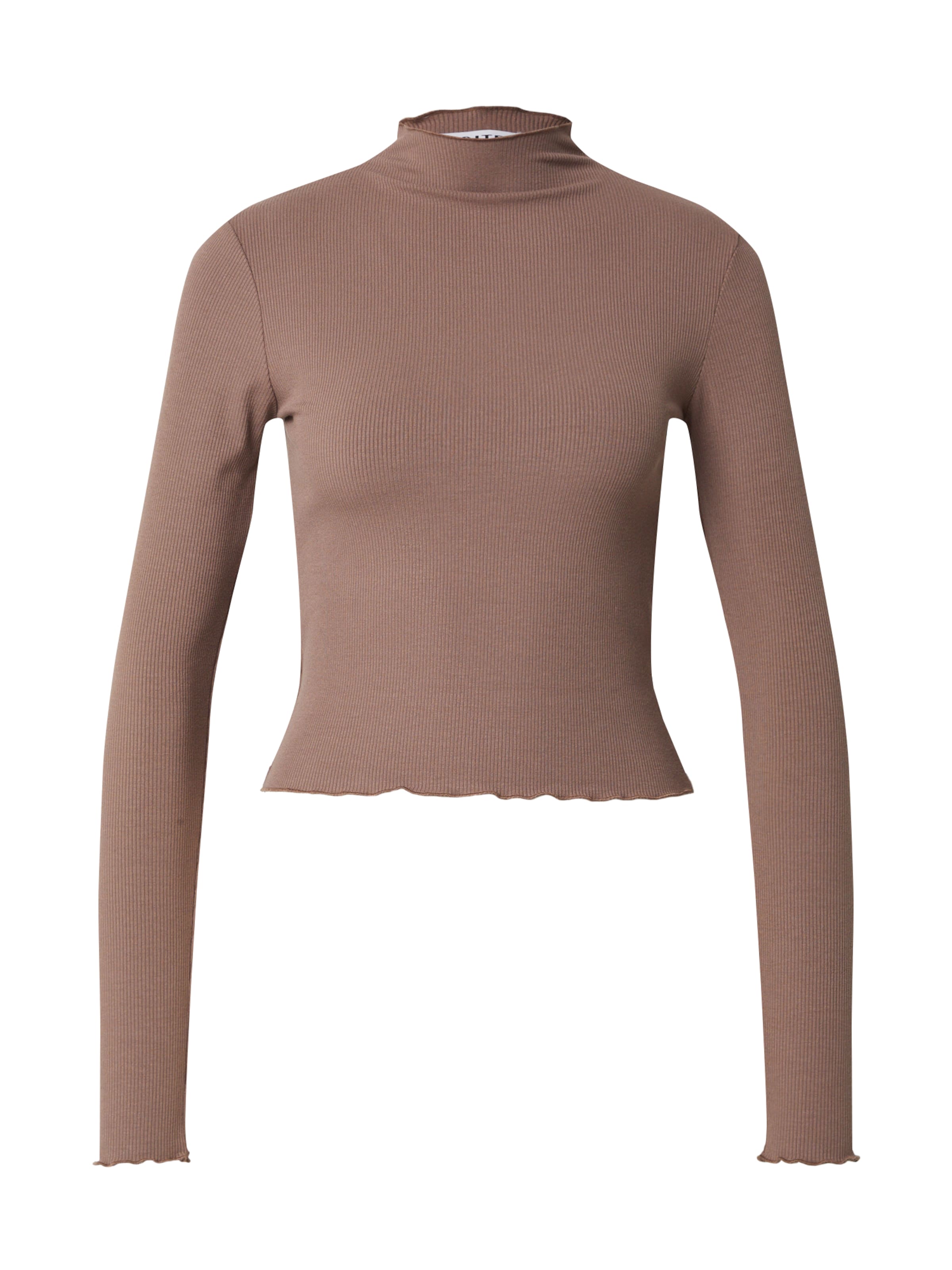 EDITED Футболка 'Daniela' в Коричневый: спереди