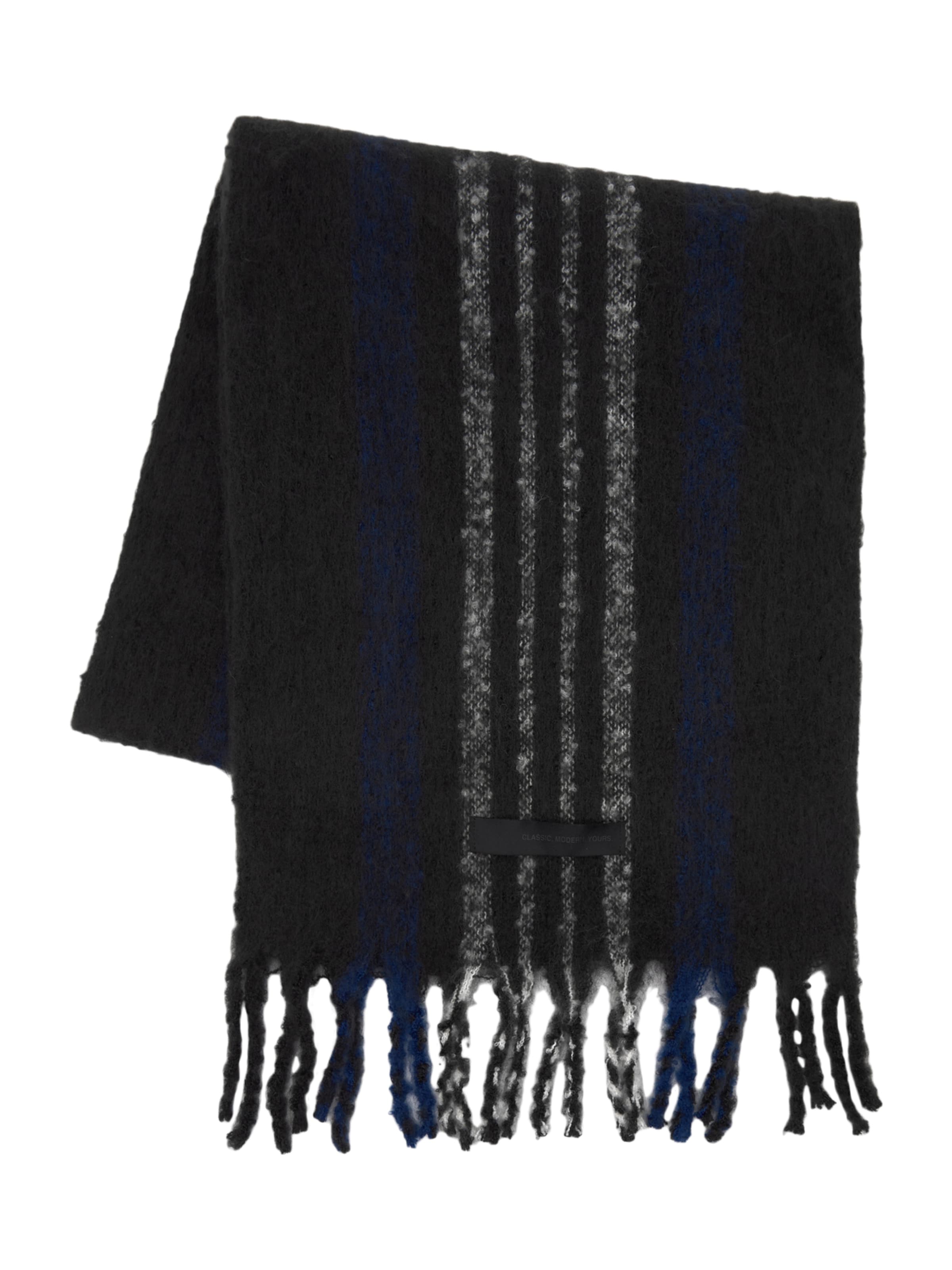 sötétkék / szürke / fekete Pull&Bear Sál, Termék nézet