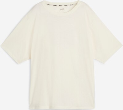 PUMA T-shirt fonctionnel en bleu clair / marron / noir / blanc cassé, Vue avec produit