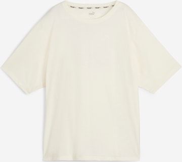 PUMA - Camiseta funcional en blanco: frente