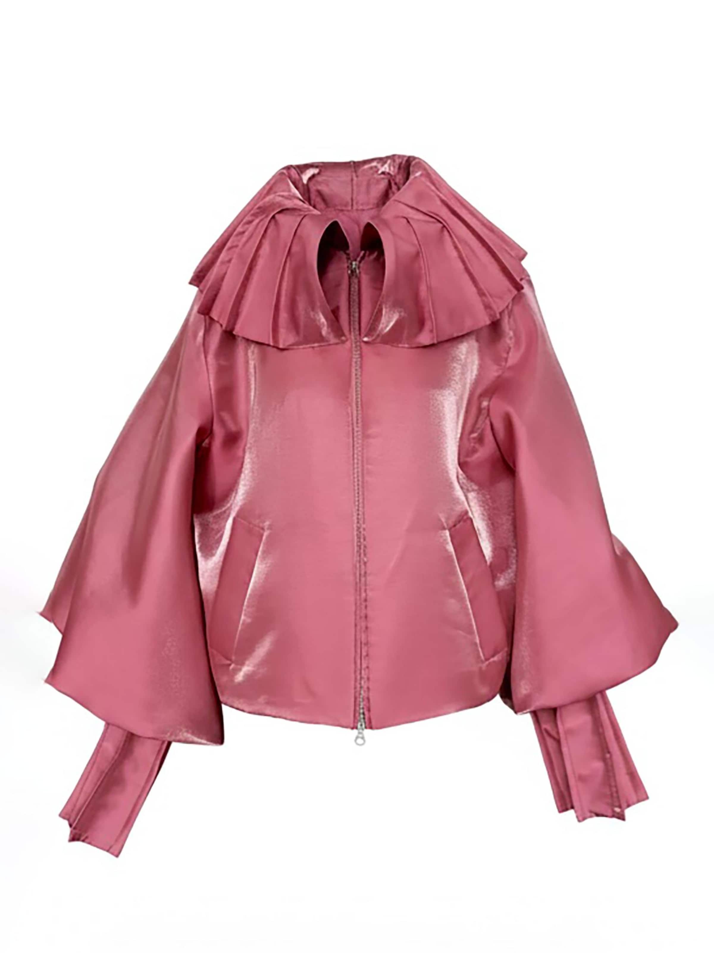 IUnique Übergangsjacke 'Eclipse'‌‌‌ in Pink: Vorderseite