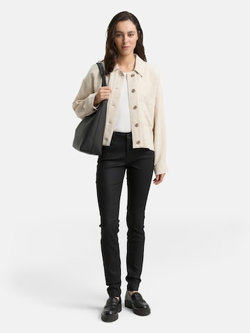 TOM TAILOR Skinny Jeans 'Lucie' in Zwart