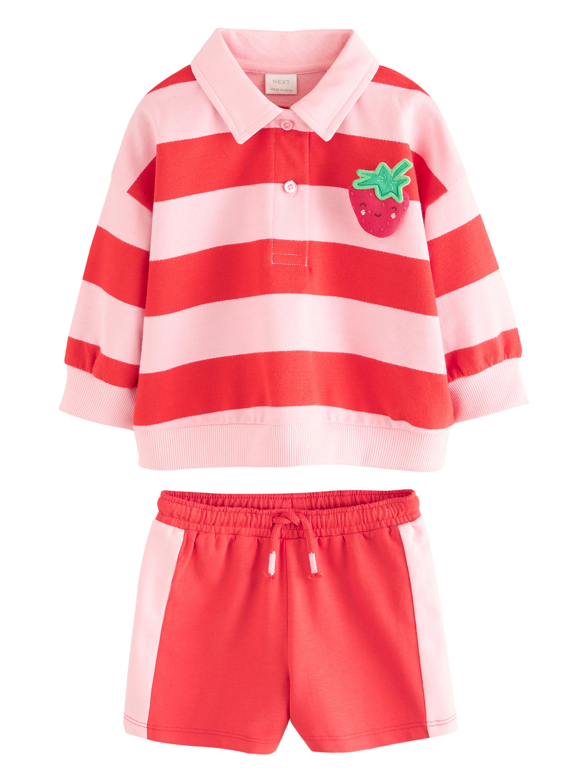 Next Komplet | rdeča barva: sprednja stran