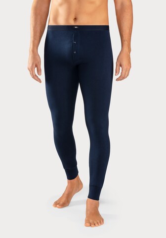 H.I.S Long Johns in Blue: front