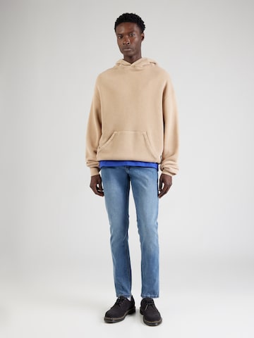 Coupe slim Jean 'Pittsburgh' INDICODE en bleu