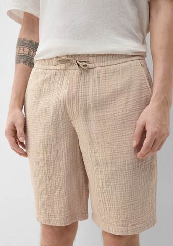 s.Oliver Regular Pants in Beige: front