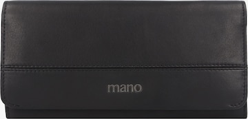 mano Wallet 'Don Romeo' in Black: front