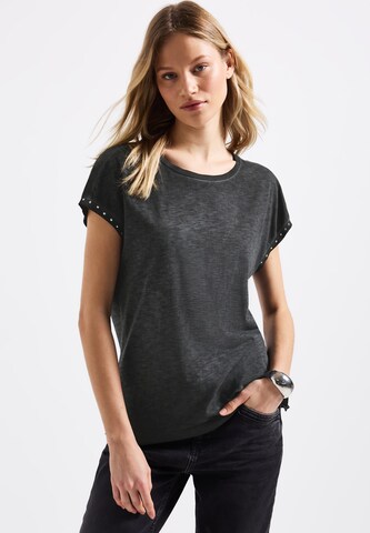 STREET ONE T-Shirt in Grau: Vorderseite
