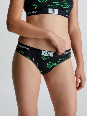 Calvin Klein Underwear Panty in Black: front