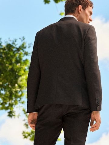 Next Slim Fit Sakko in Braun