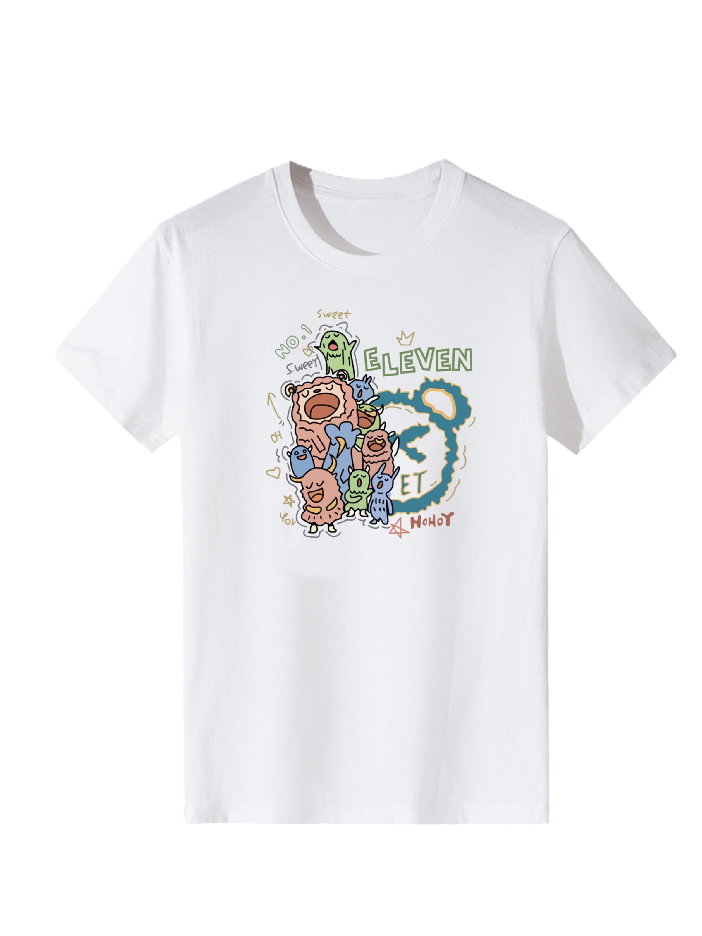 T-shirt LapaPlus en blanc : devant