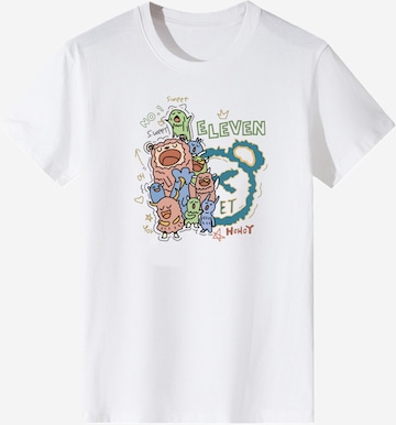 T-shirt LapaPlus en blanc : devant