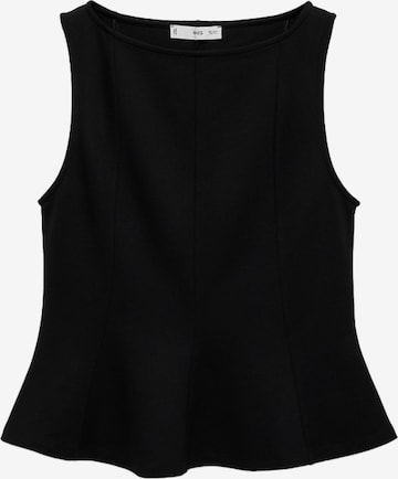 MANGO Top 'COQUI' in Black: front