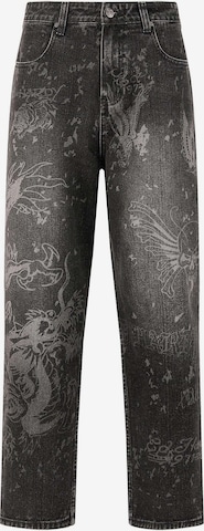 Ed Hardy Loosefit Farkut värissä musta: etupuoli