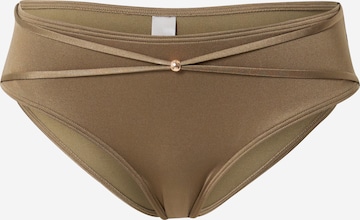 LingaDore Bikini Bottoms in Green: front