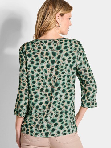 Goldner Blouse in Groen