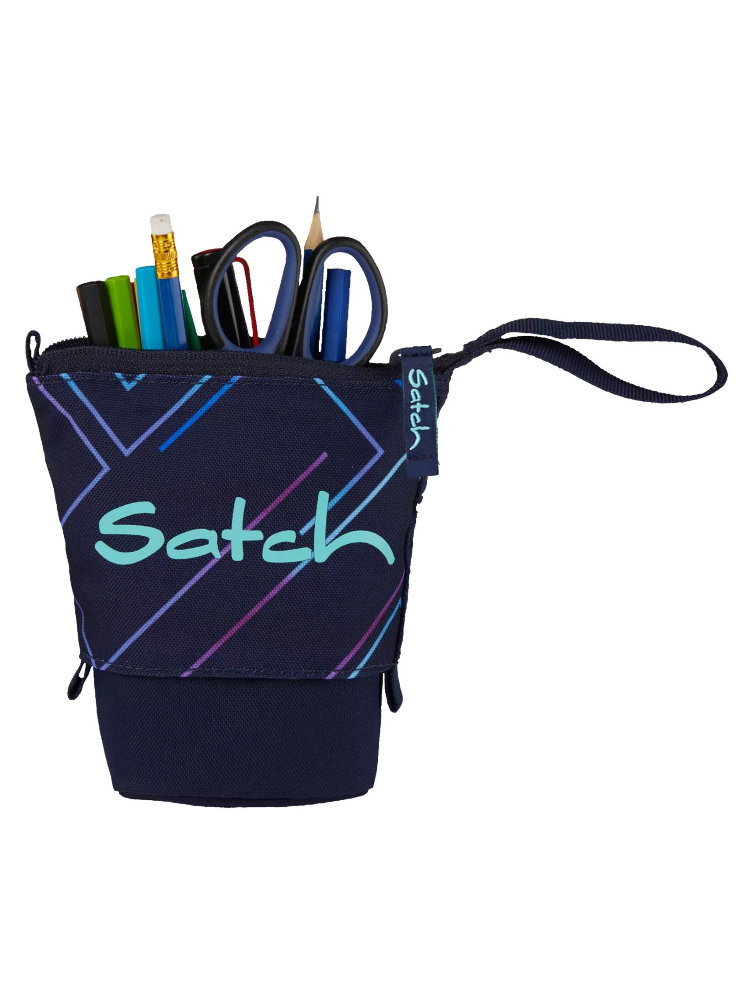 Satch Tasche 'Federmäppchen Pencil Slider'‌‌‌‌‌ in Lila