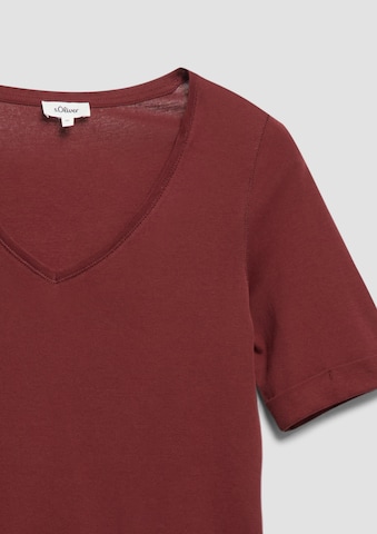 T-shirt s.Oliver en rouge