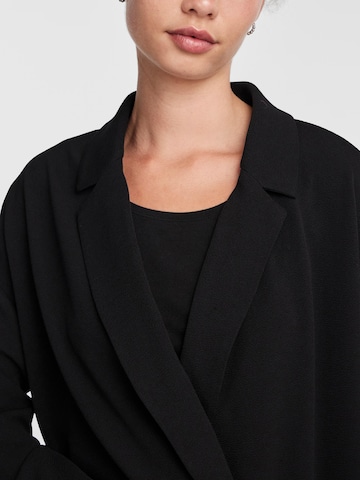 PIECES Knitted coat 'JANA' in Black