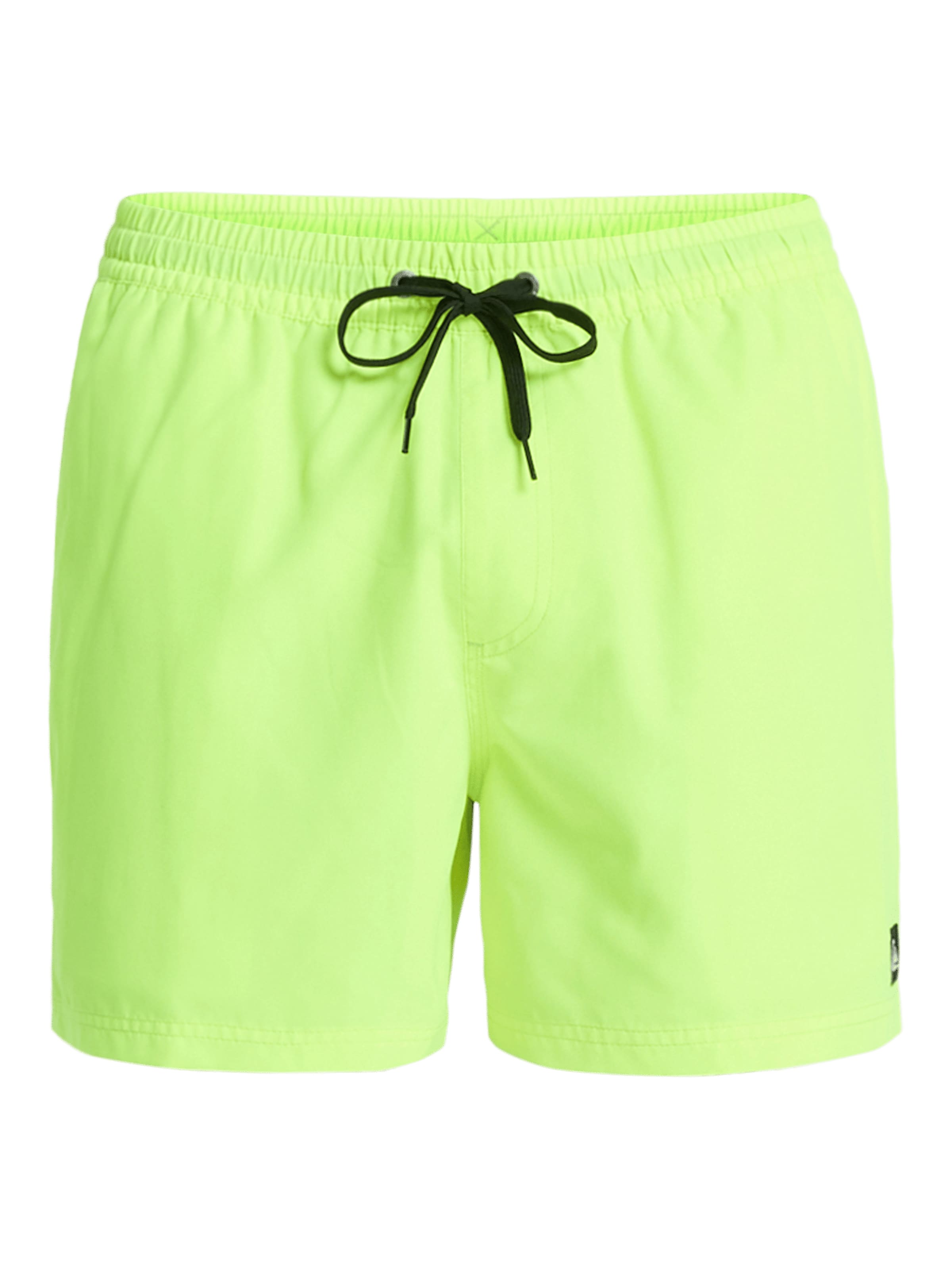 QUIKSILVER Regular Badeshorts 'Solid 15' in Grün: Vorderseite