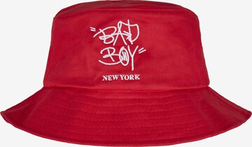 Mister Tee Hat 'Bad Boy' in Red: front