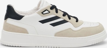 Sneaker bassa 'Bianco Brillante' di PR1MO in bianco: frontale