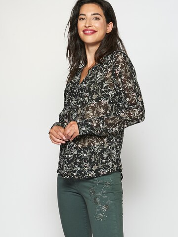 KOROSHI Bluse in Schwarz