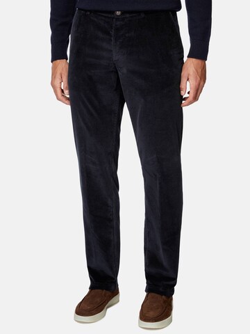 Slimfit Pantaloni chino di Boggi Milano in blu: frontale