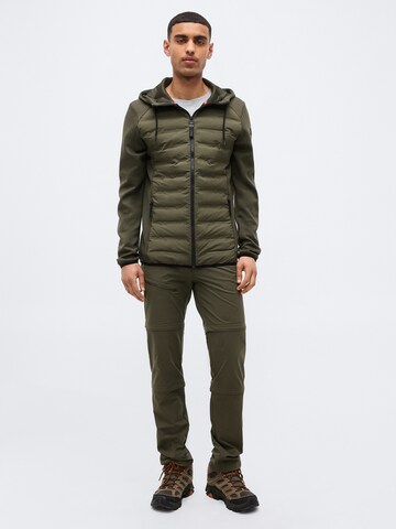 ICEPEAK regular Παντελόνι πεζοπορίας 'BIRKENFELD' σε πράσινο