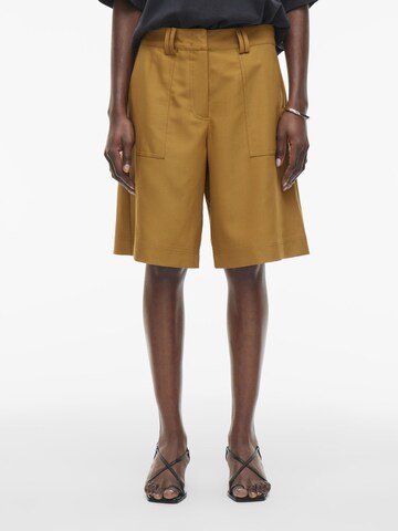 ROUGE EDIT Regular Broek in Bruin: voorkant