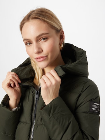 ECOALF Zimní kabát – zelená