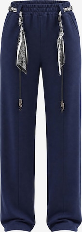 Lady Bersan Trousers 'Jogginghose' in Blue: front