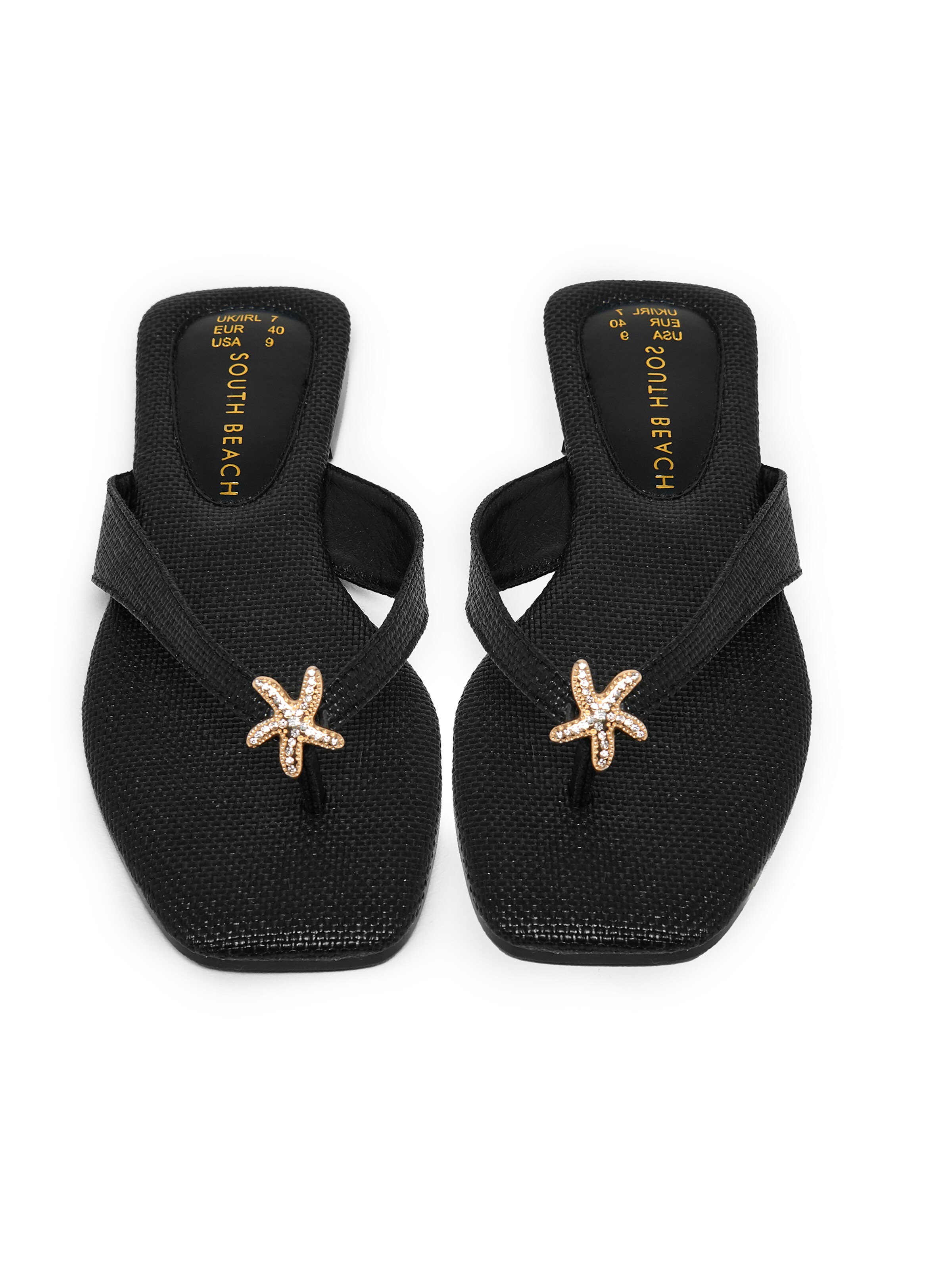 South Beach Klipklappere i sort