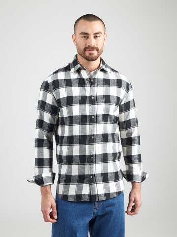 JACK & JONES - Ajuste regular Camisa 'JWHJOSHUA' en blanco: frente