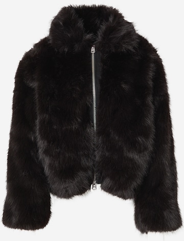 WEEKDAY Tussenjas 'Yara' in Bruin: voorkant