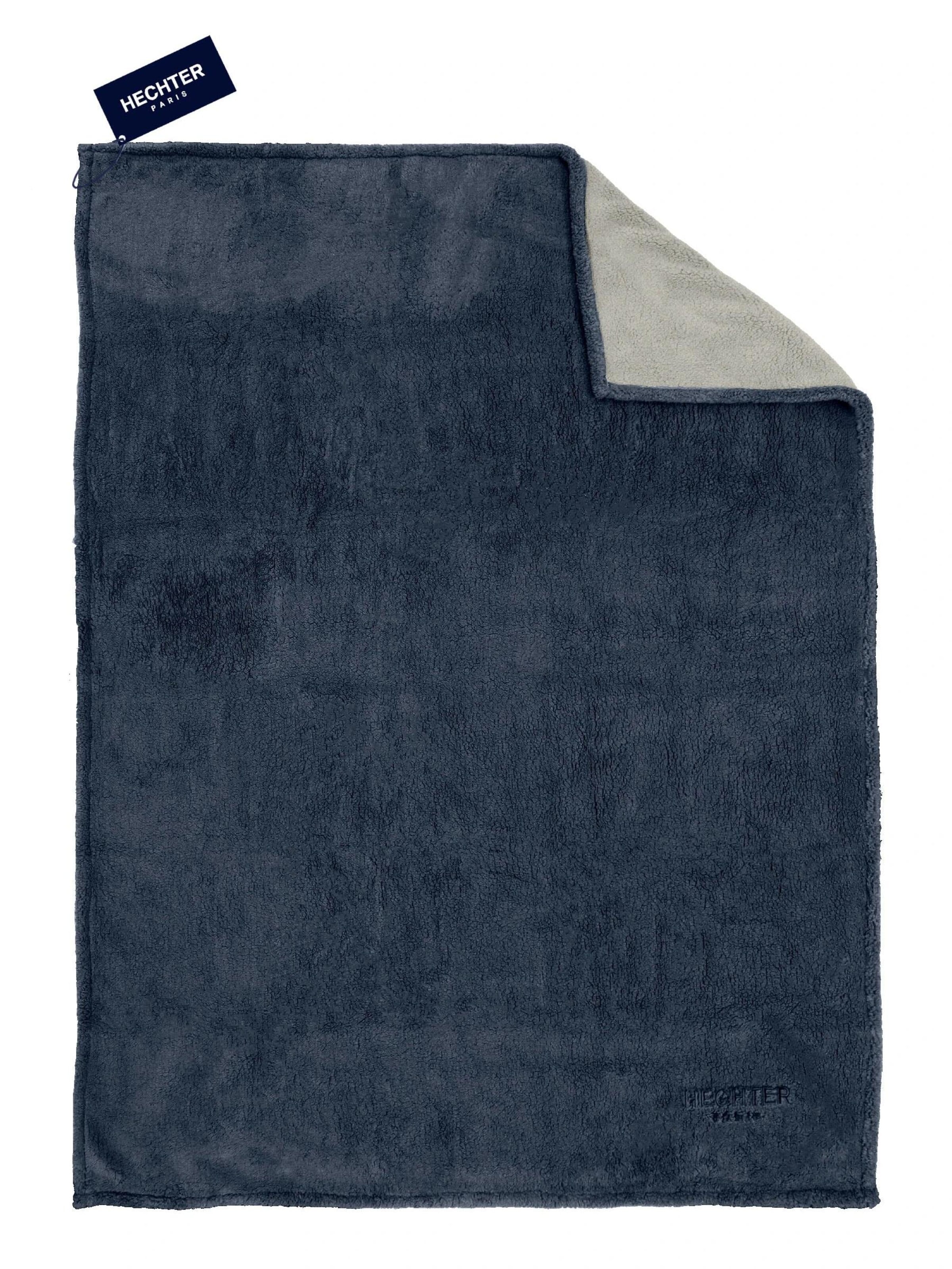 HECHTER PARIS Babydecke 'Sherpa'‌‌‌ in Blau: Vorderseite