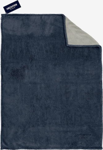 HECHTER PARIS Babydecke 'Sherpa' in Blau: Vorderseite
