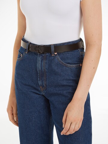 Calvin Klein Jeans Belt in Black: front