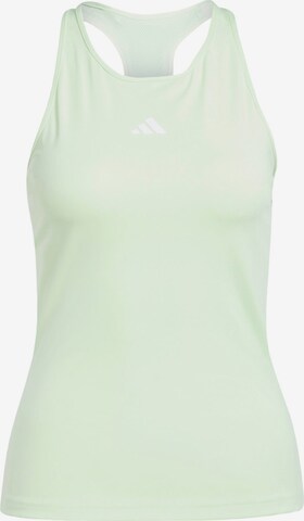 ADIDAS PERFORMANCE Sports Top in Green: front