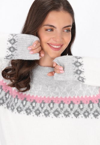 Pull-over usha BLUE LABEL en blanc